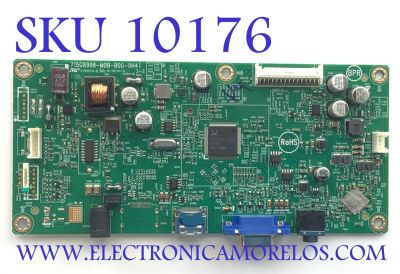 MAIN PARA MONITOR HP / NUMERO DE PARTE QHCB0HP015 / 715G8998-M0B-B00-0H4I / NUMERO DE PANEL LM238WF2 (S5)(A1) / MODELO VH240a